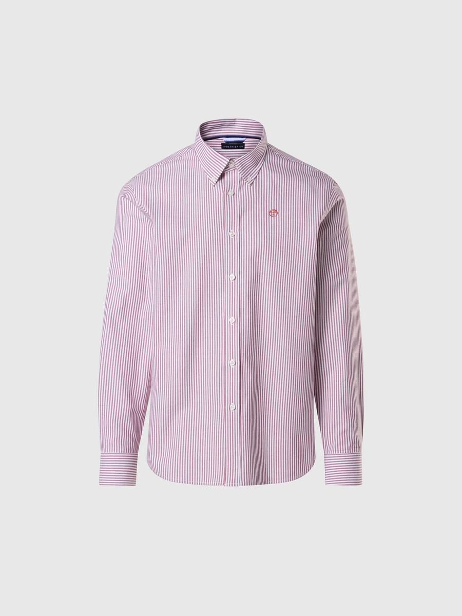 camisa oxford a rayas