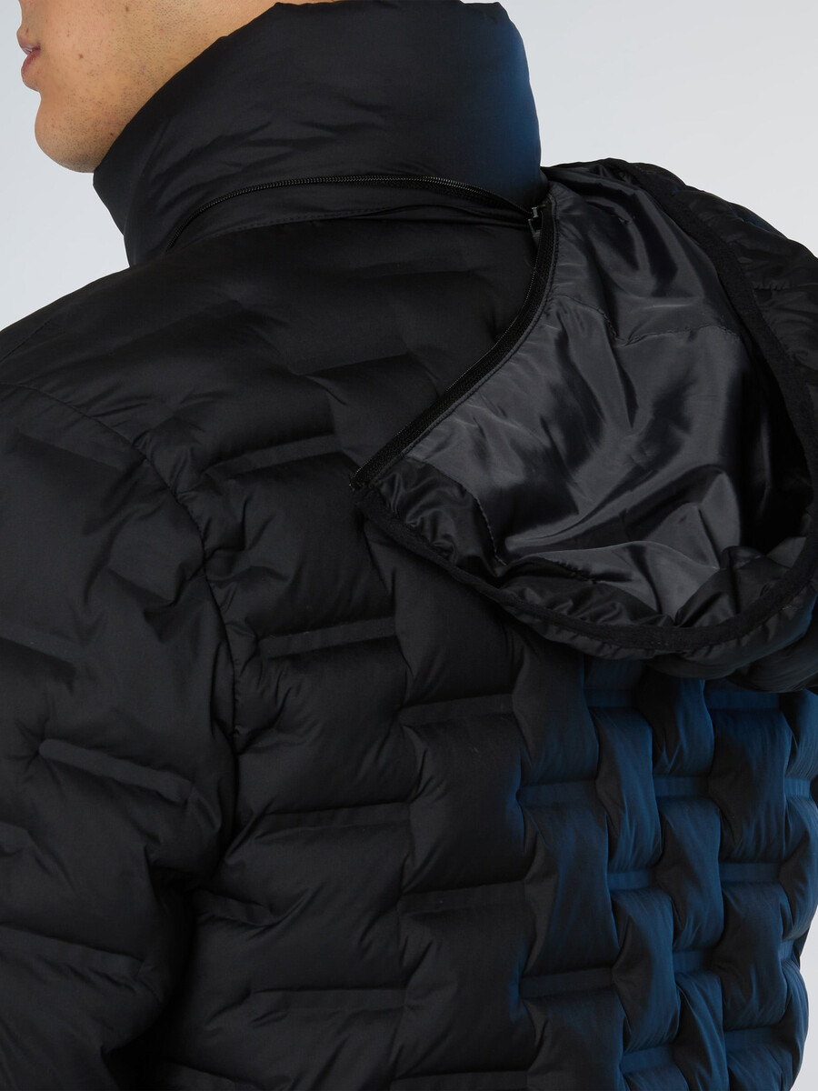 chaqueta acolchada laser