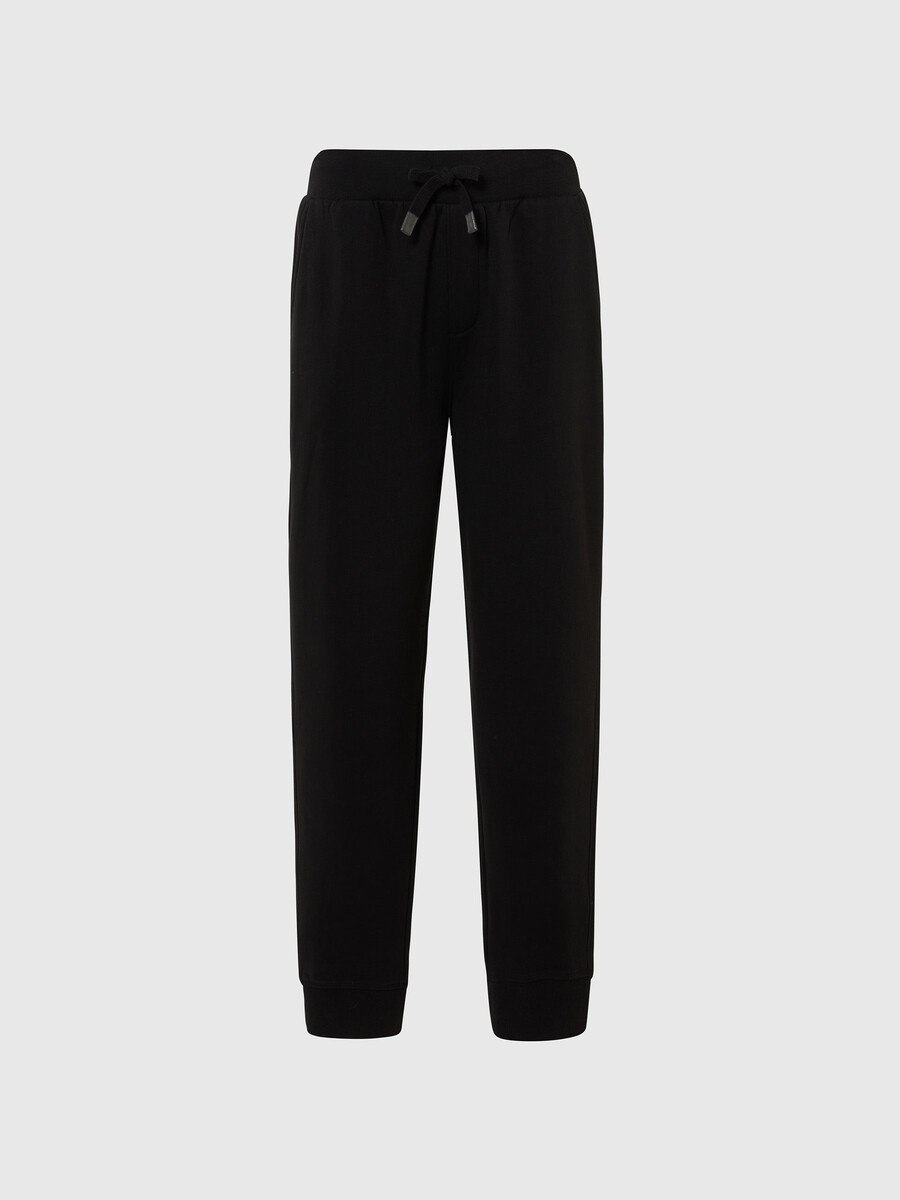 pantalones deportivos con parche de logo