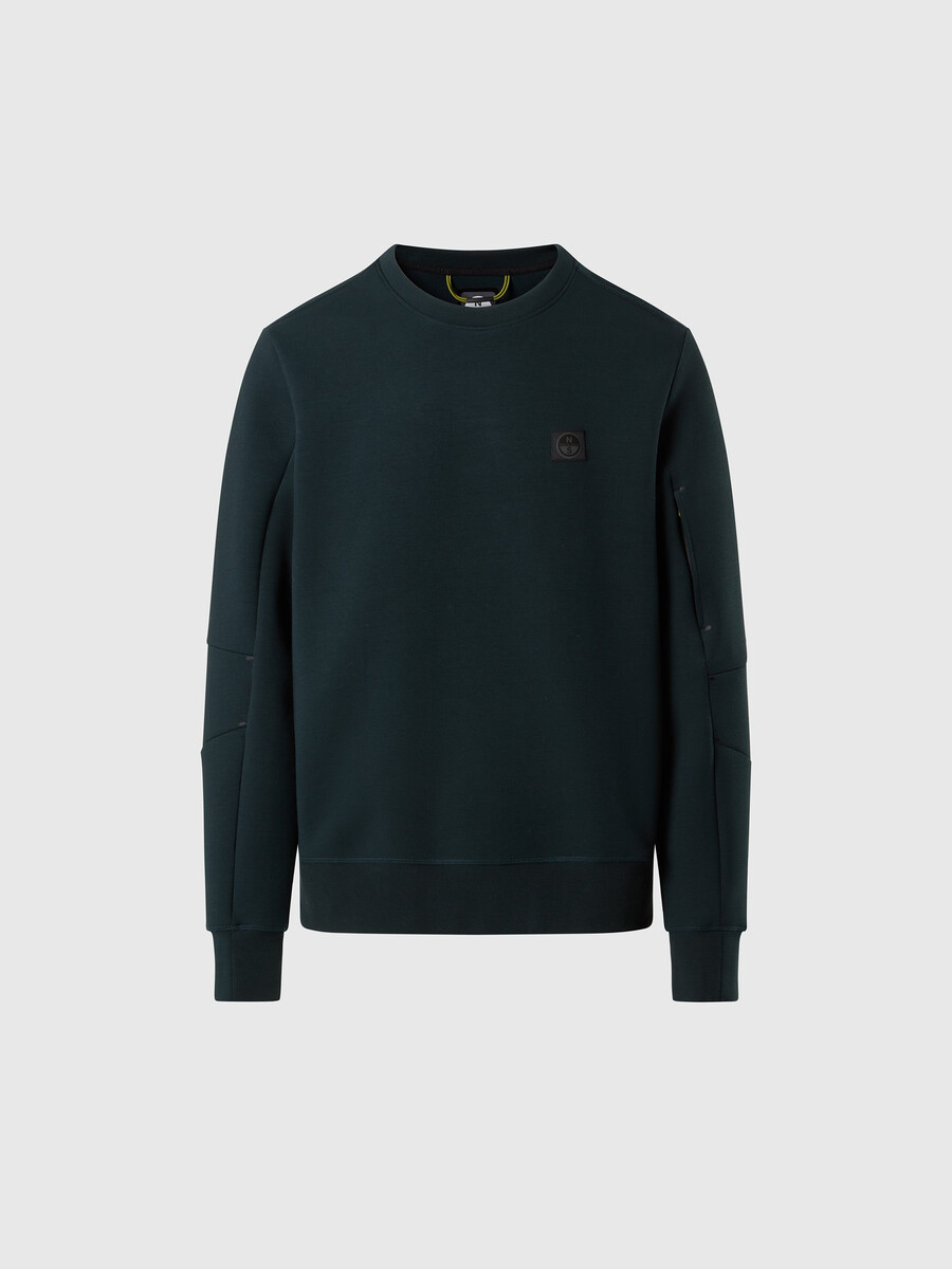 sudadera de cuello redondo de buceo