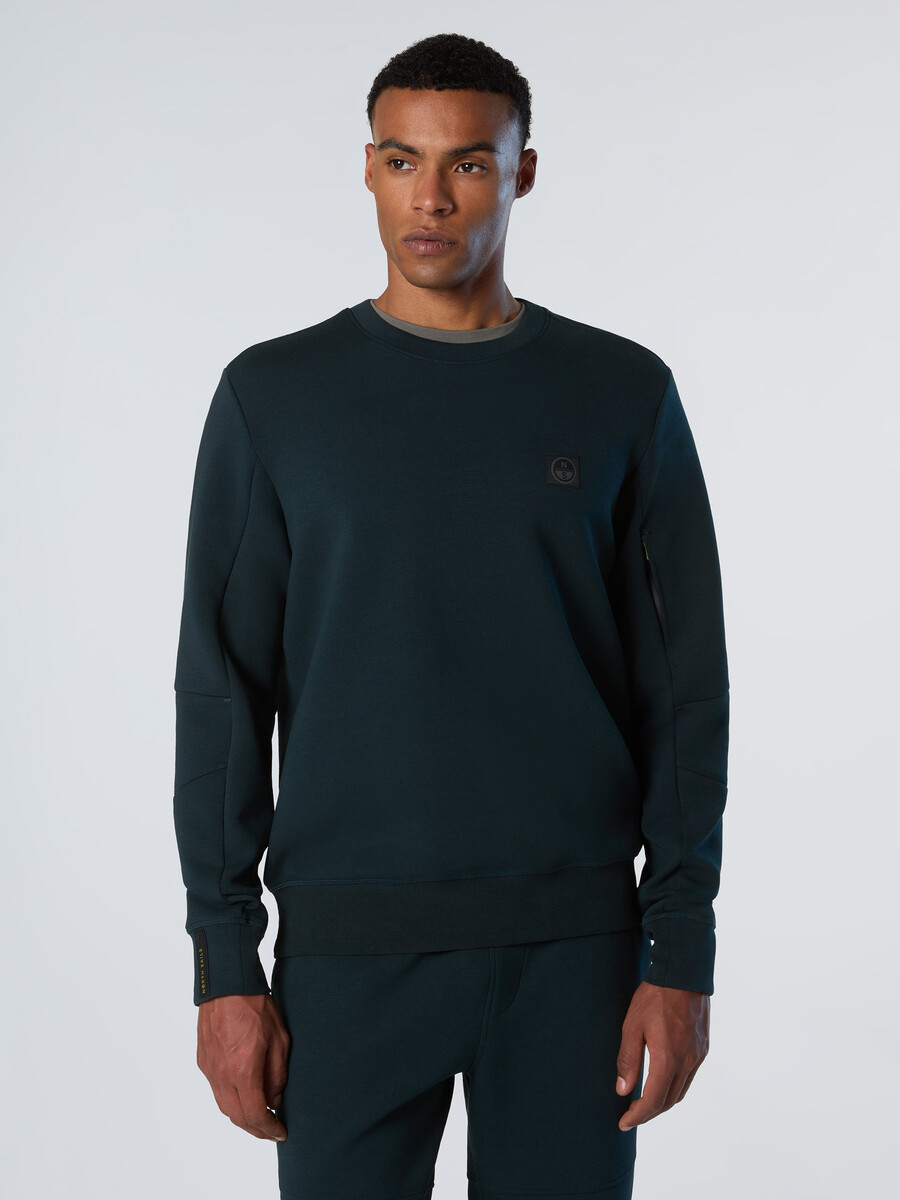 sudadera de cuello redondo de buceo