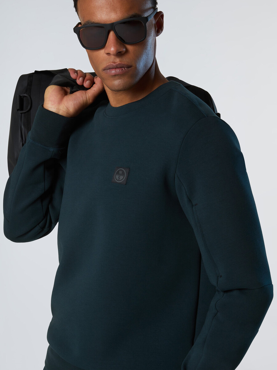 sudadera de cuello redondo de buceo