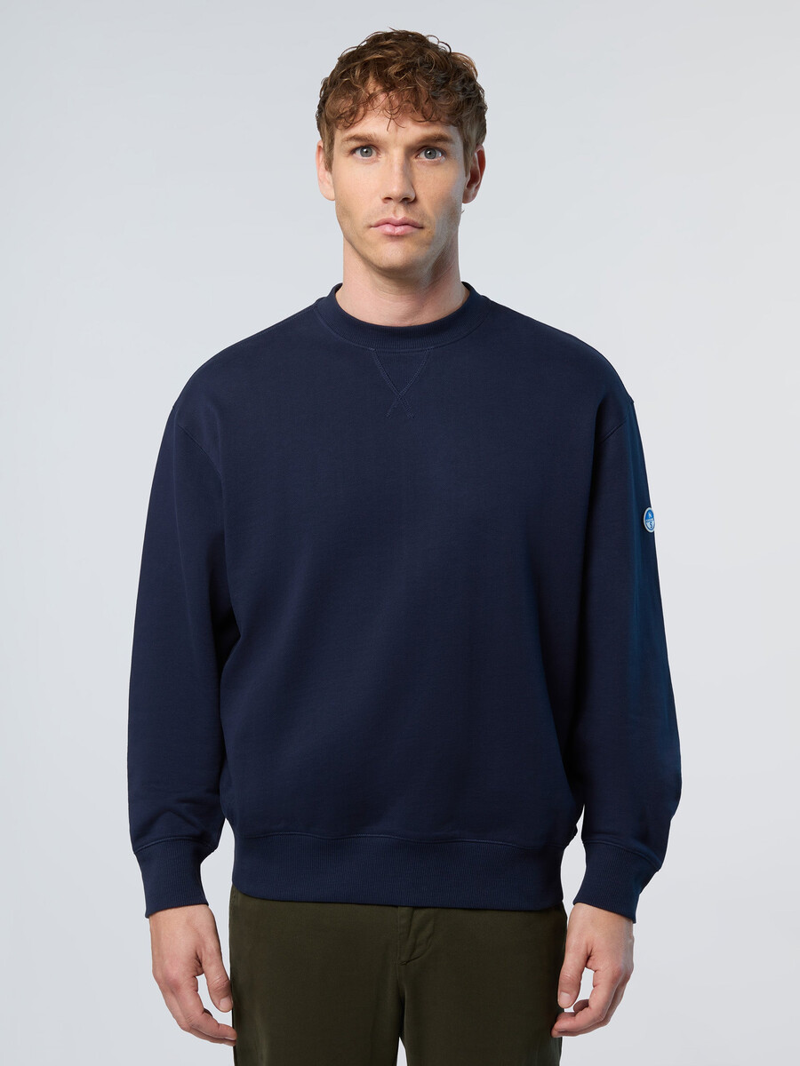 sudadera con ribete lateral