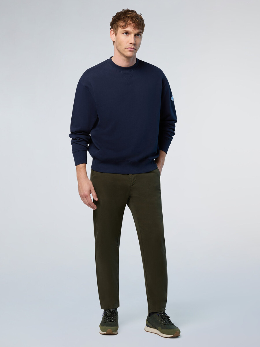 sudadera con ribete lateral