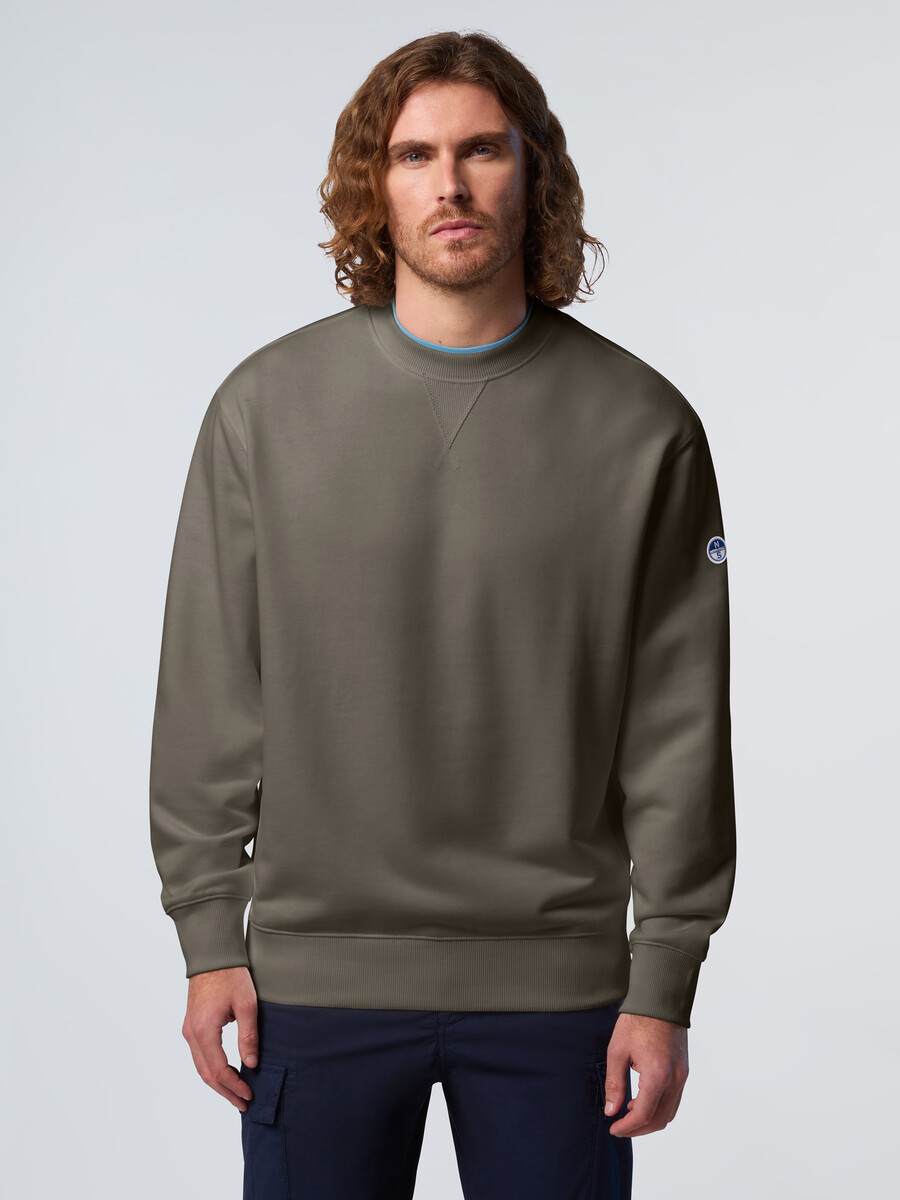 sudadera con ribete lateral