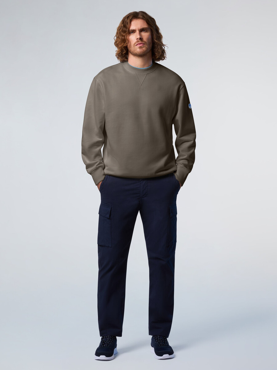sudadera con ribete lateral