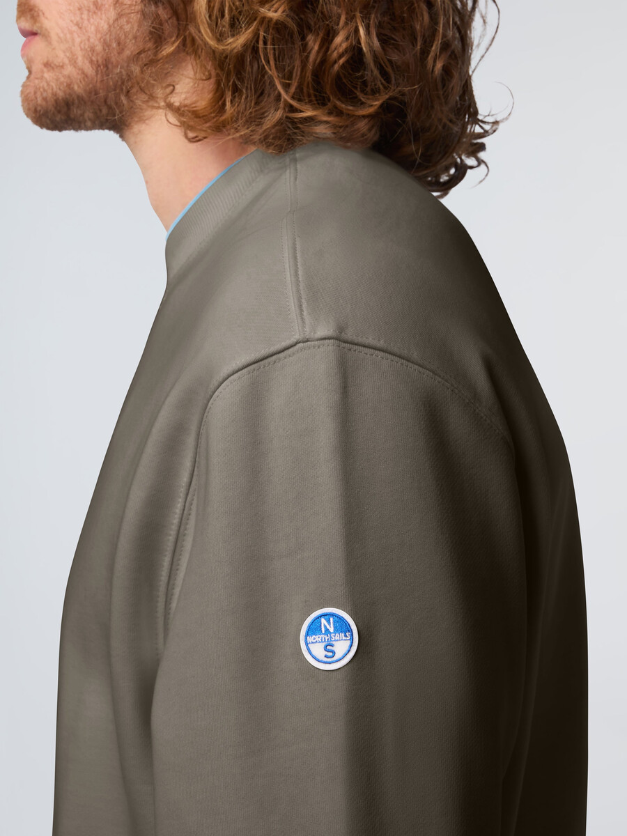 sudadera con ribete lateral