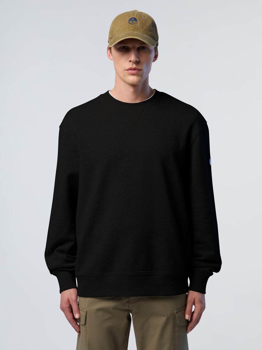sudadera con ribete lateral