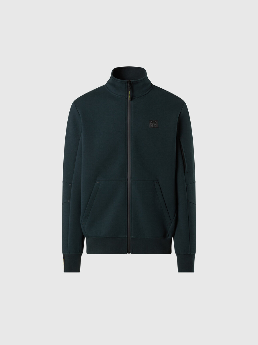 sudadera de buceo con cremallera completa