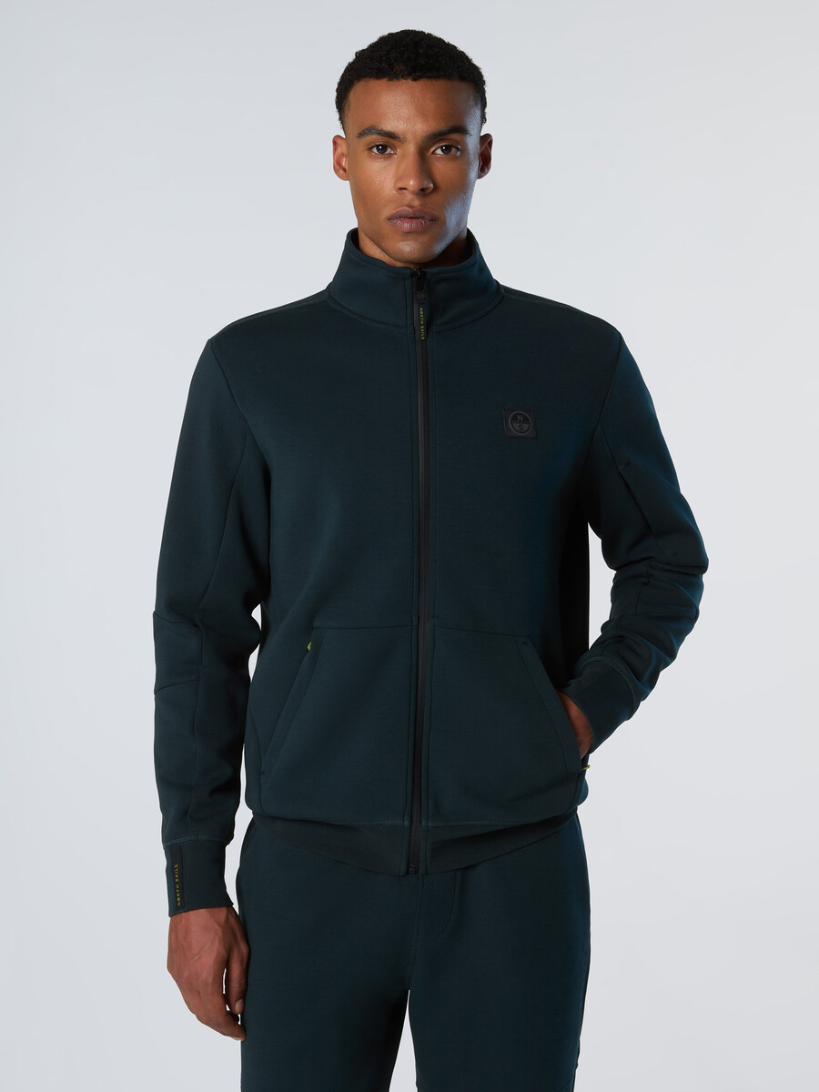 sudadera de buceo con cremallera completa
