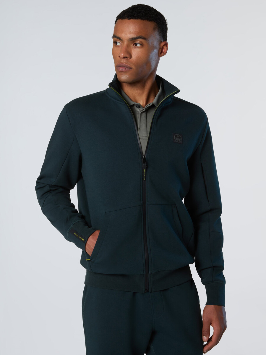 sudadera de buceo con cremallera completa