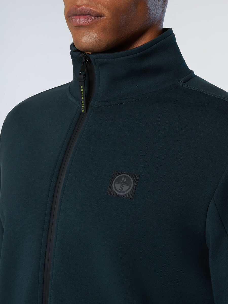 sudadera de buceo con cremallera completa