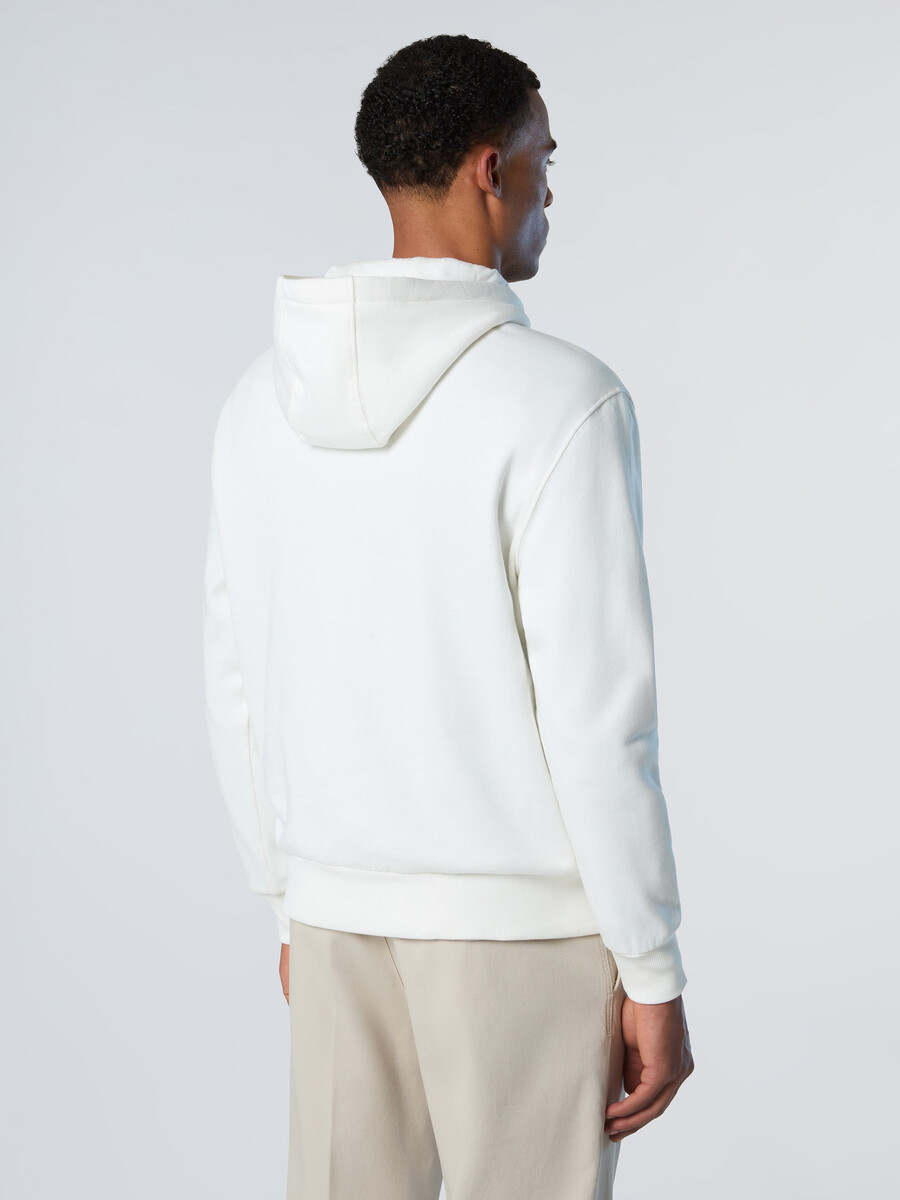sudadera con capucha y estampado de logotipo maxi