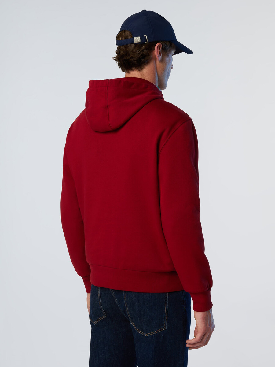 sudadera con capucha y estampado de logotipo maxi