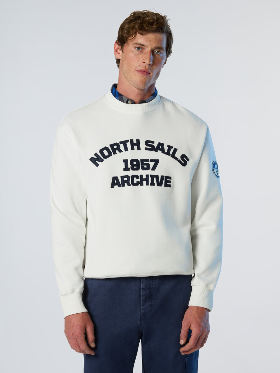 sudadera de archivo con ojales