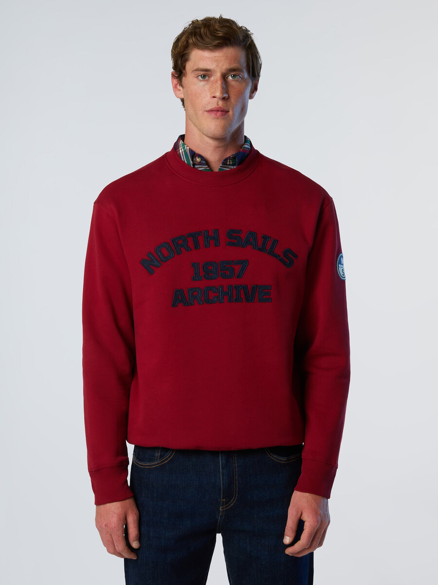 sudadera de archivo con ojales
