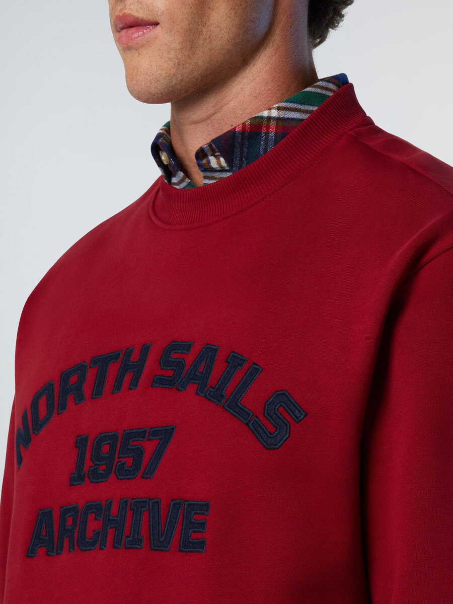 sudadera de archivo con ojales