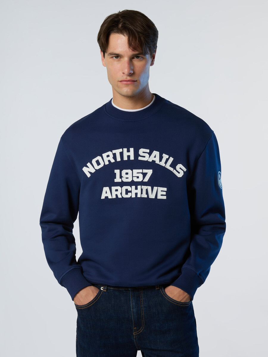 sudadera de archivo con ojales