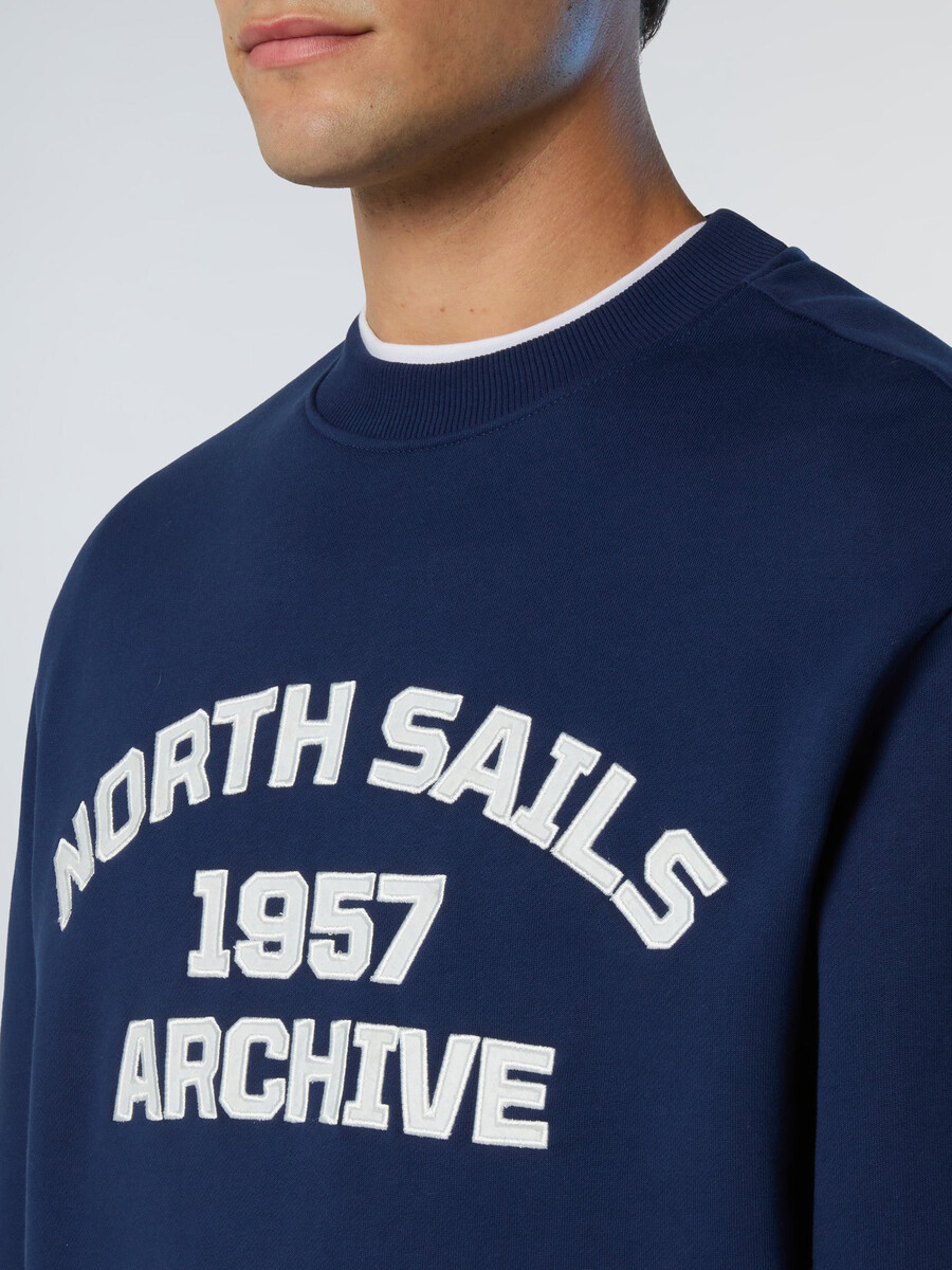 sudadera de archivo con ojales