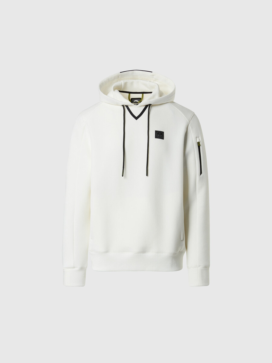 sudadera con capucha de piqué de buceo