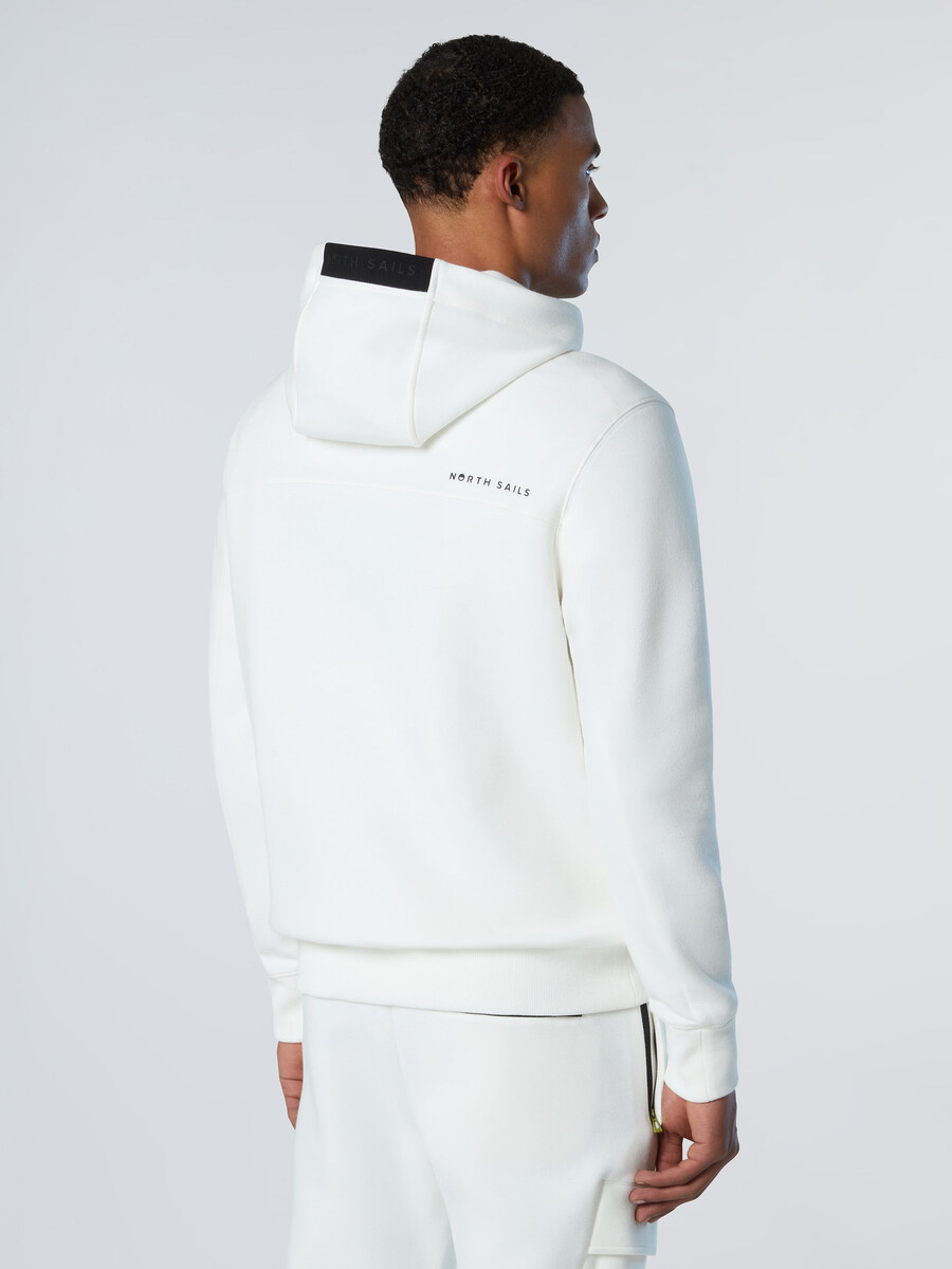 sudadera con capucha de piqué de buceo