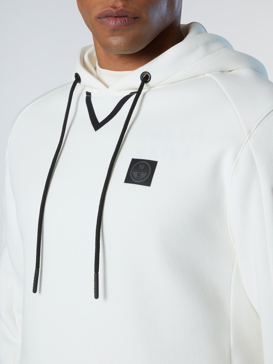 sudadera con capucha de piqué de buceo