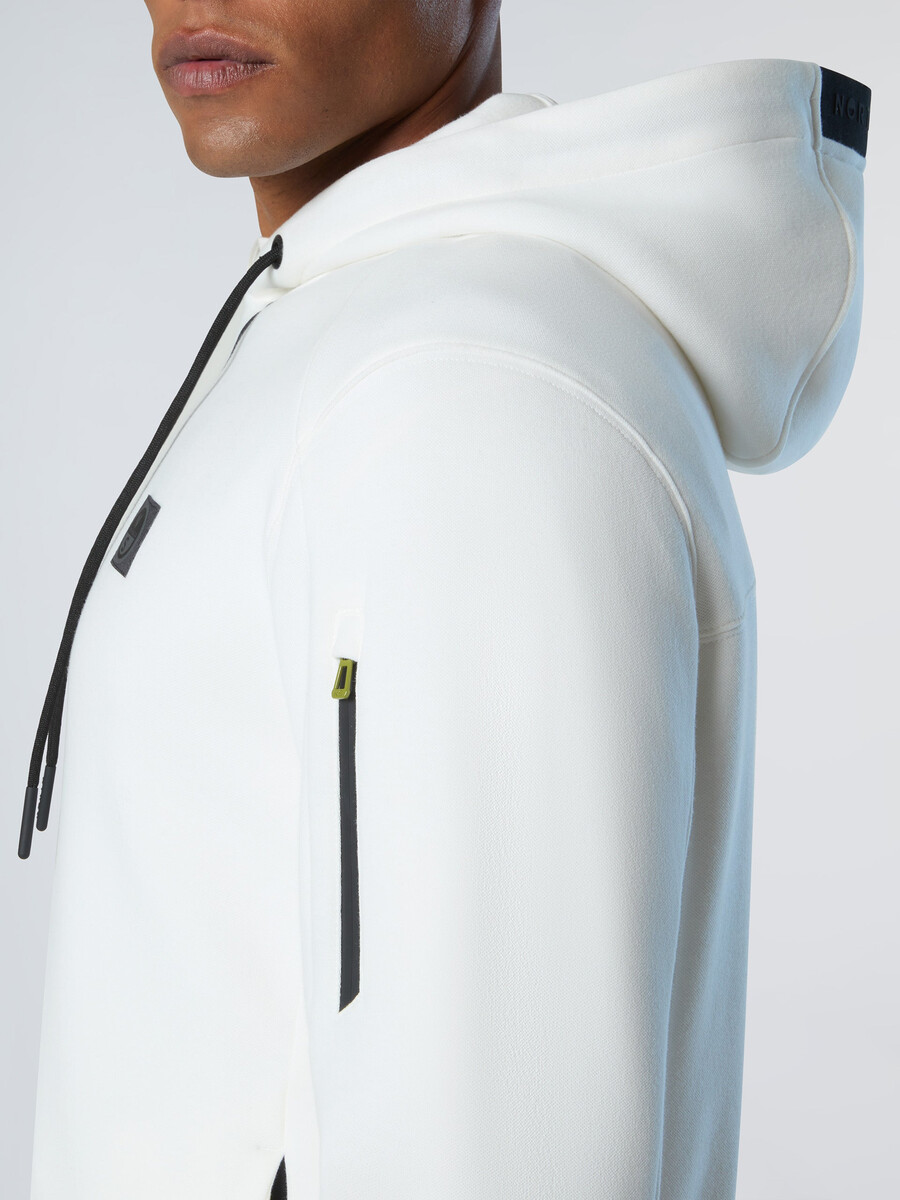 sudadera con capucha de piqué de buceo