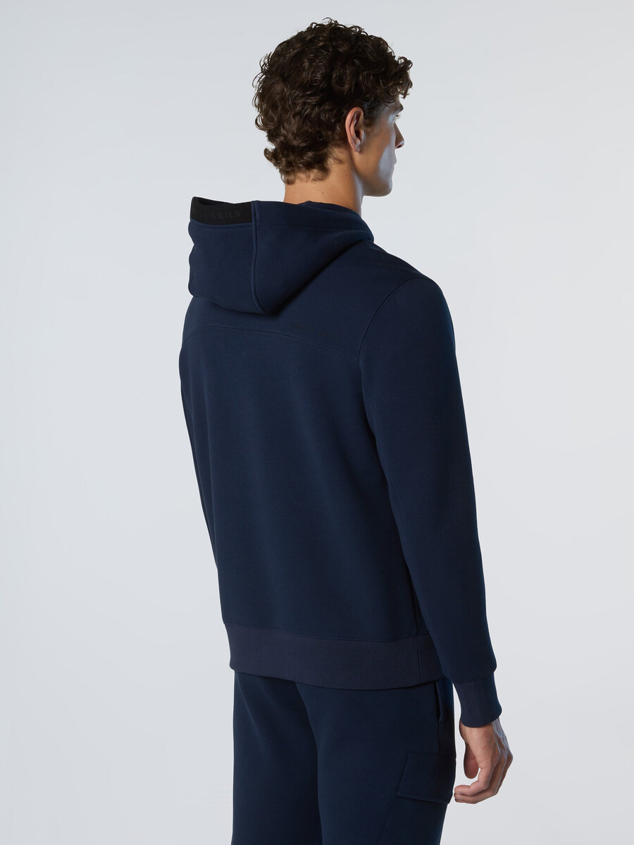 sudadera con capucha de piqué de buceo