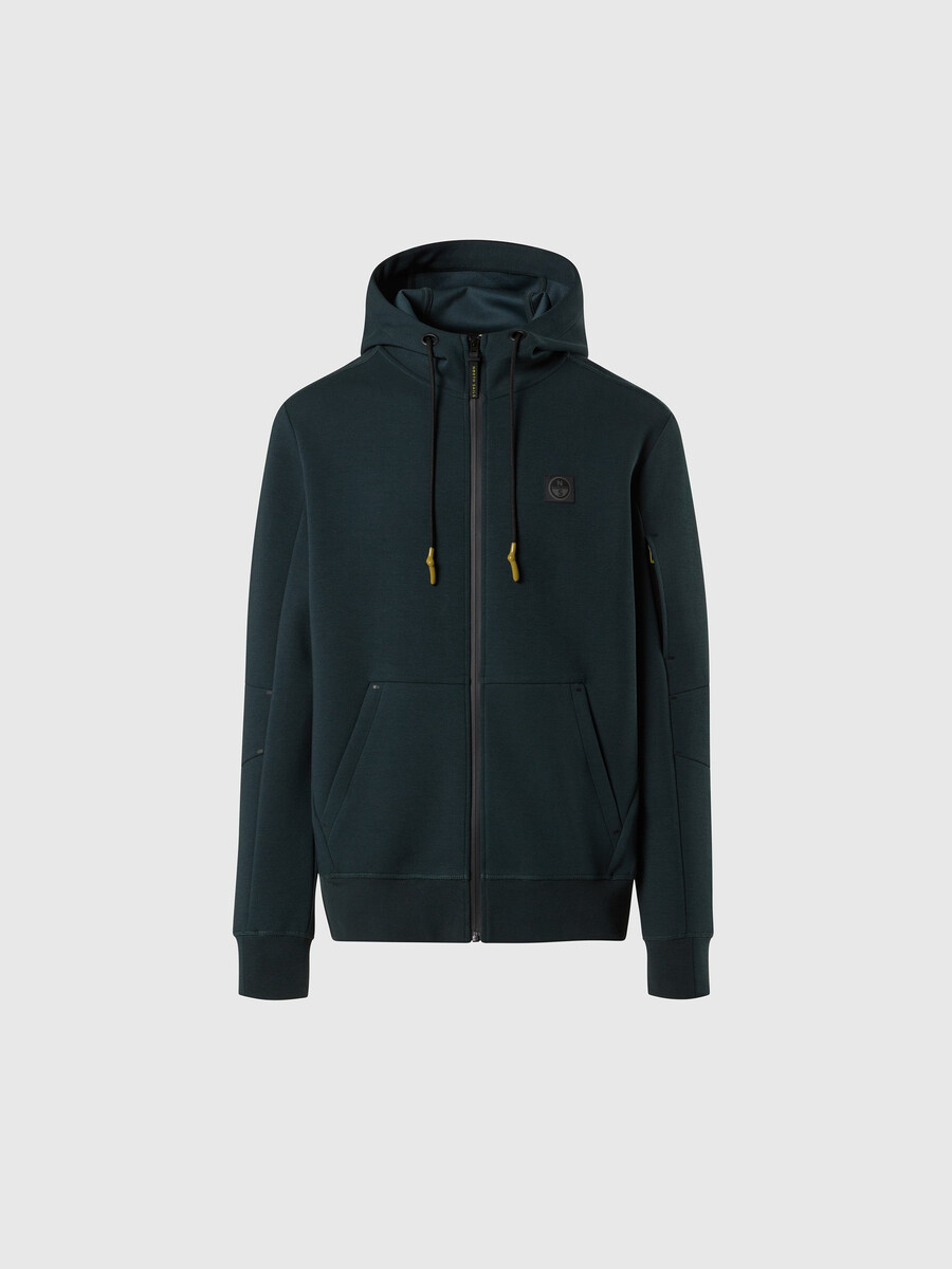 sudadera con capucha y cremallera completa de buceo