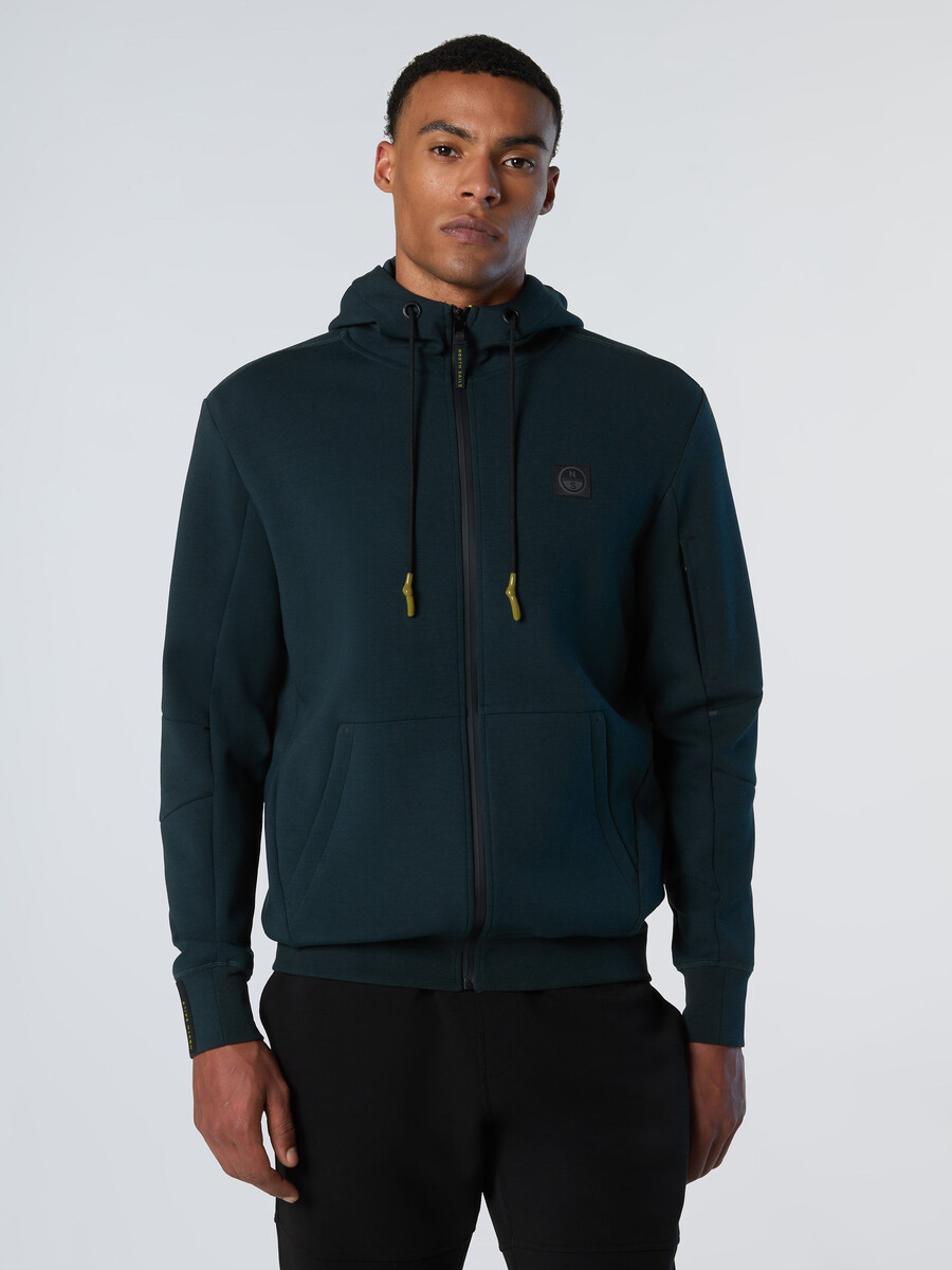 sudadera con capucha y cremallera completa de buceo
