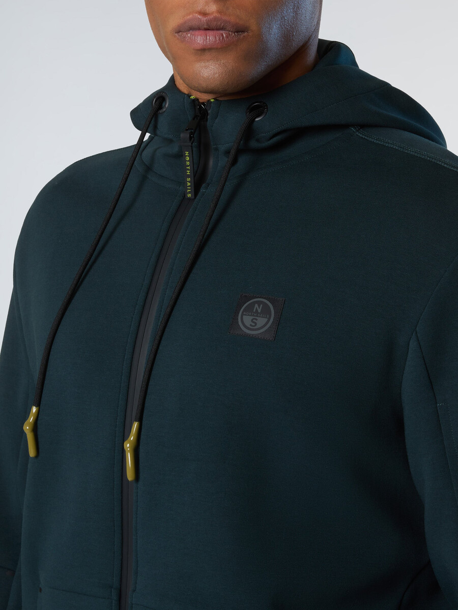 sudadera con capucha y cremallera completa de buceo