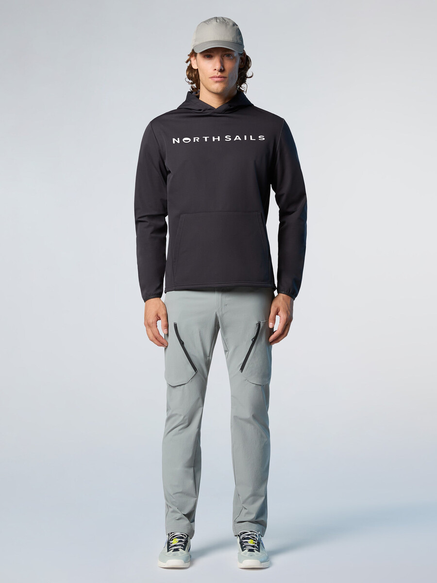 sudadera con capucha race softshell