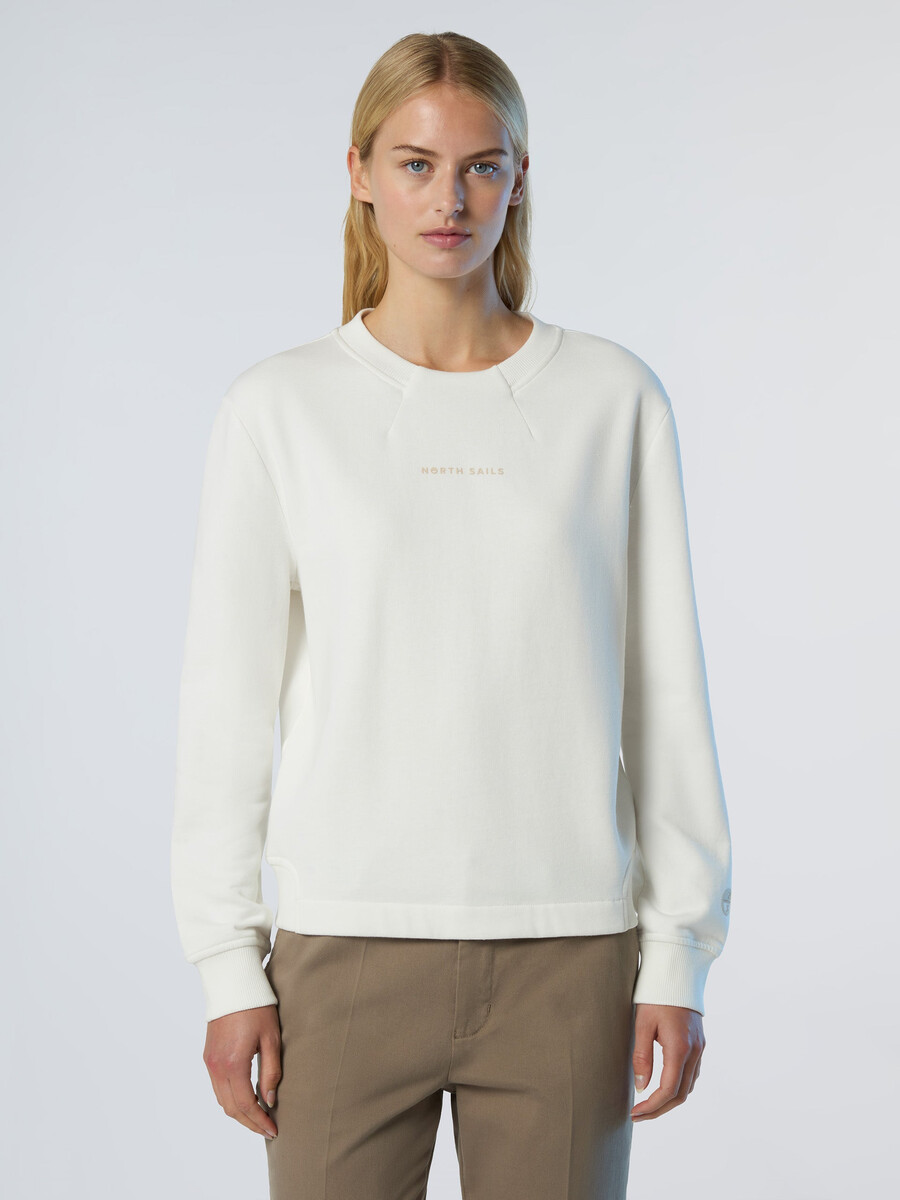 sudadera con logotipo tonal