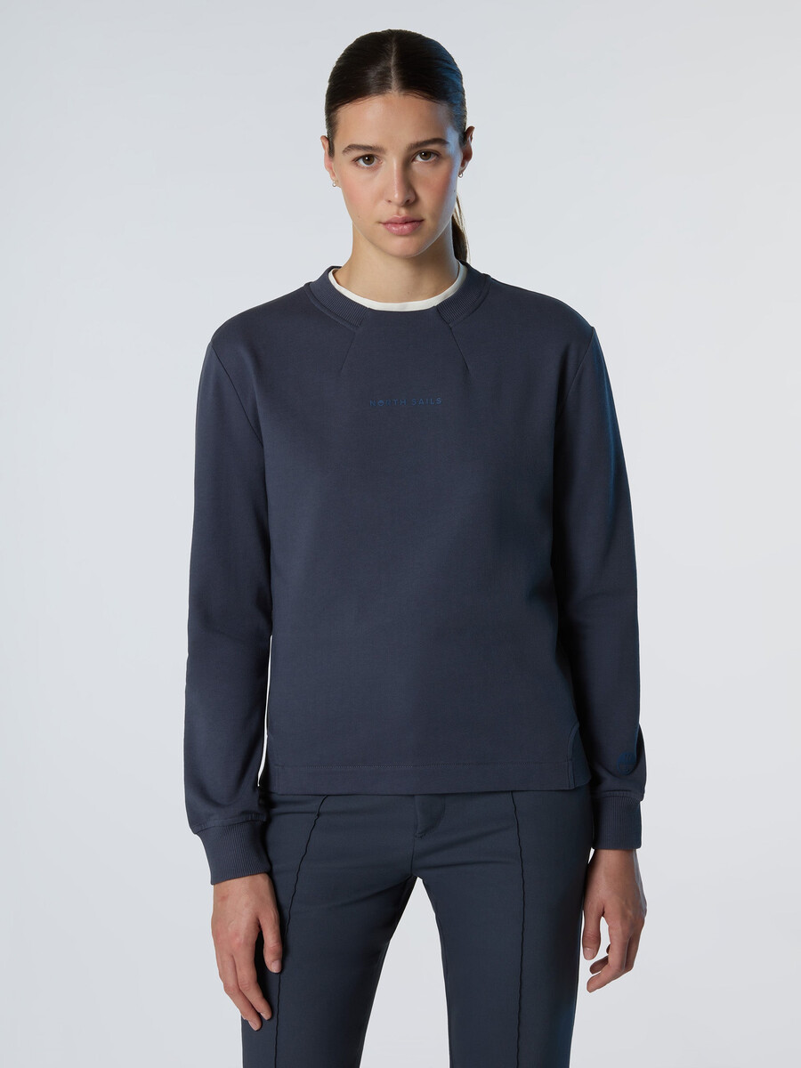 sudadera con logotipo tonal