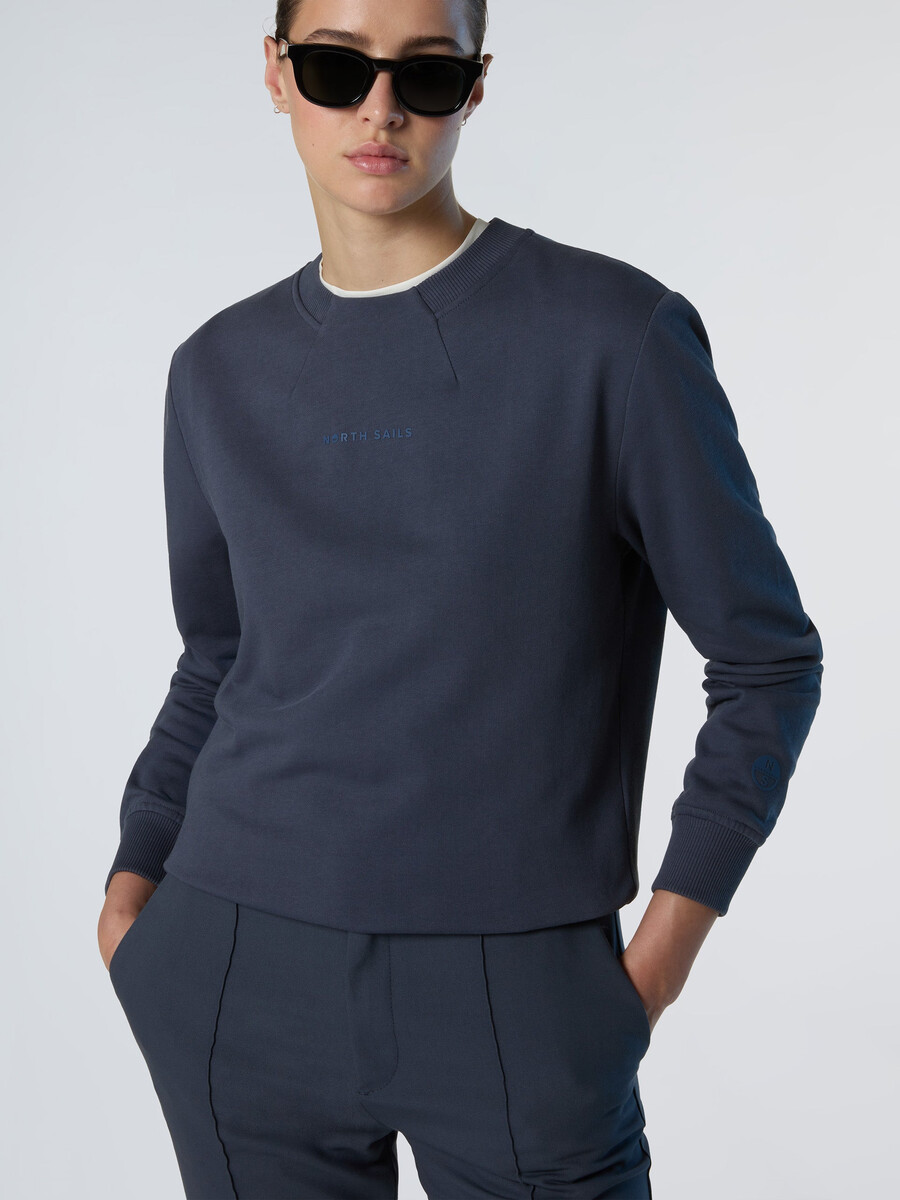 sudadera con logotipo tonal