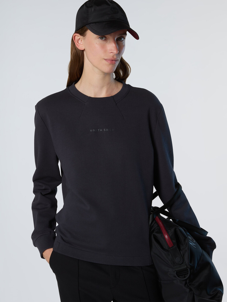 sudadera con logotipo tonal