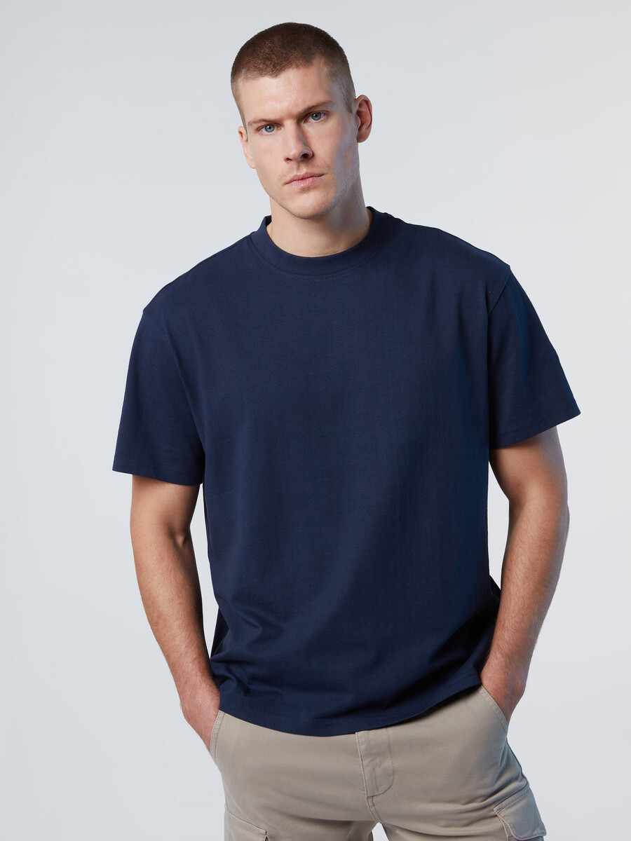 camiseta de jersey grueso