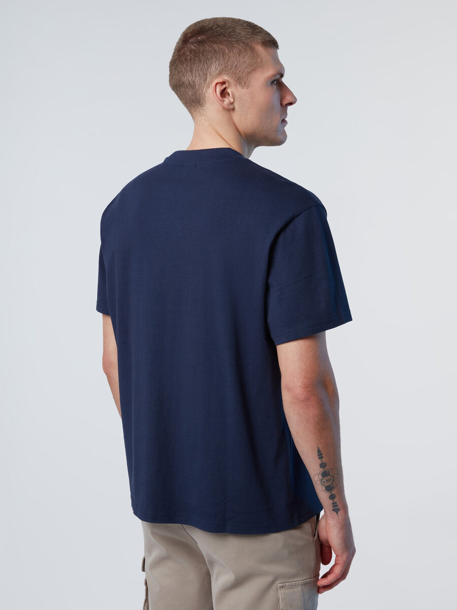 camiseta de jersey grueso