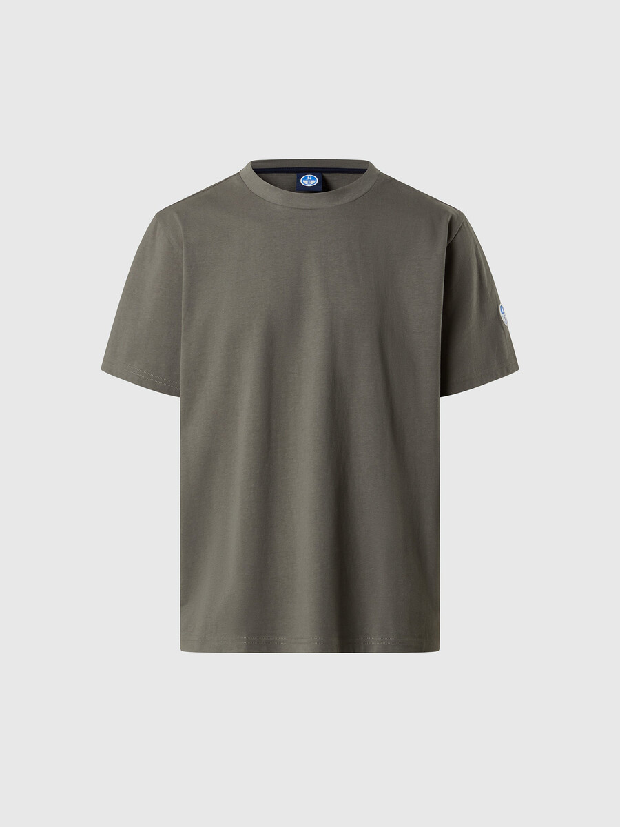 camiseta de jersey grueso