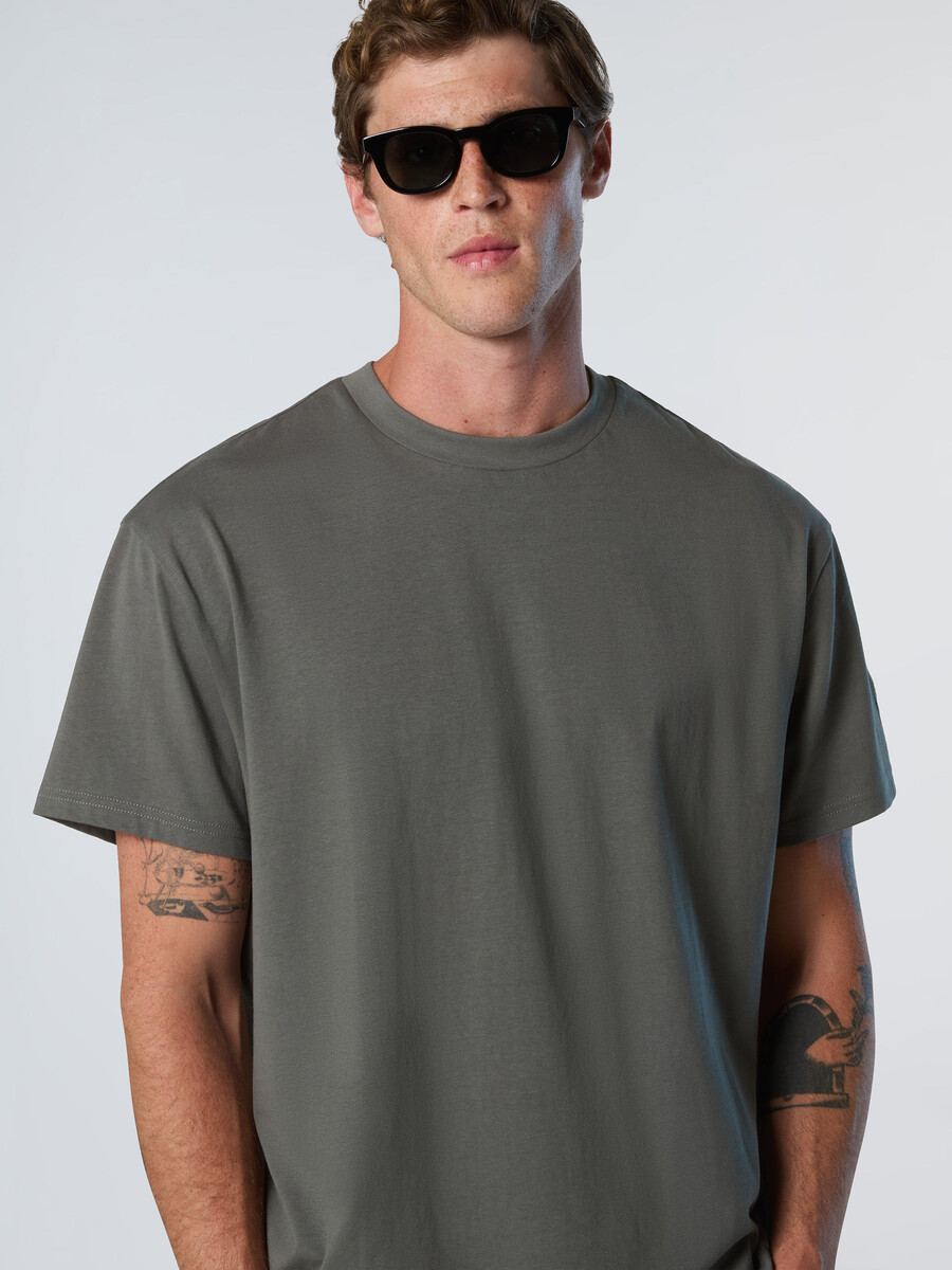 camiseta de jersey grueso