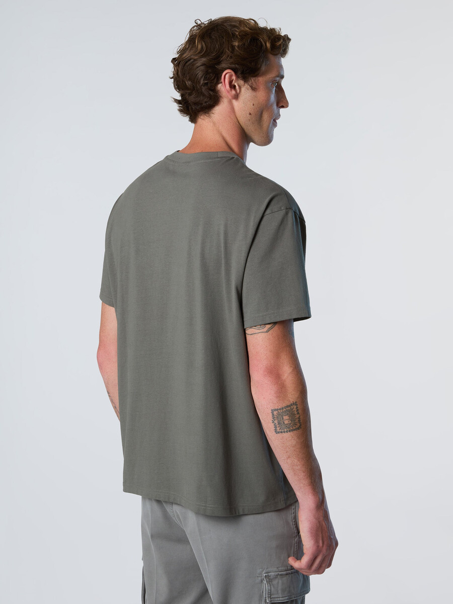 camiseta de jersey grueso