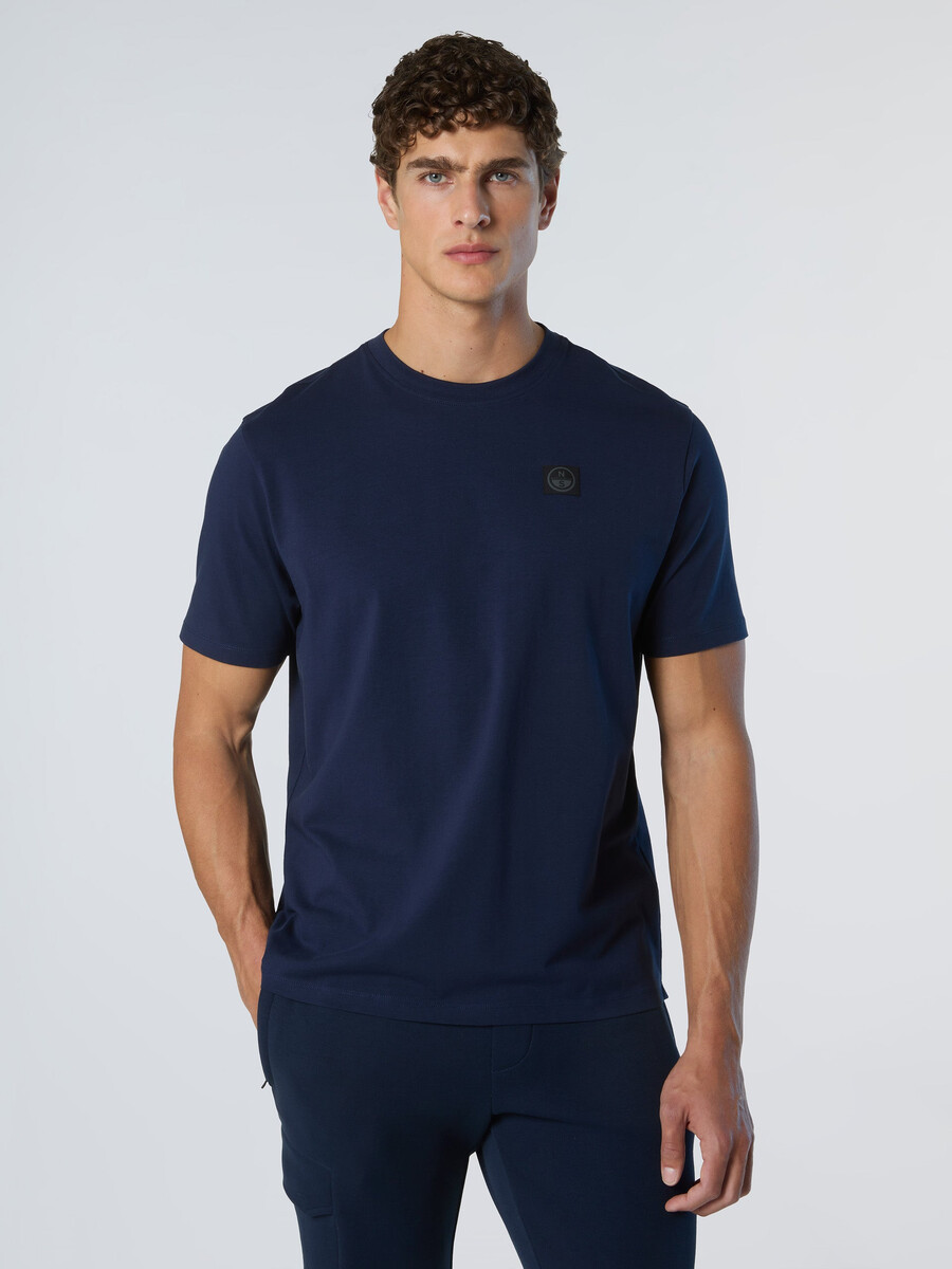 camiseta de jersey elástico