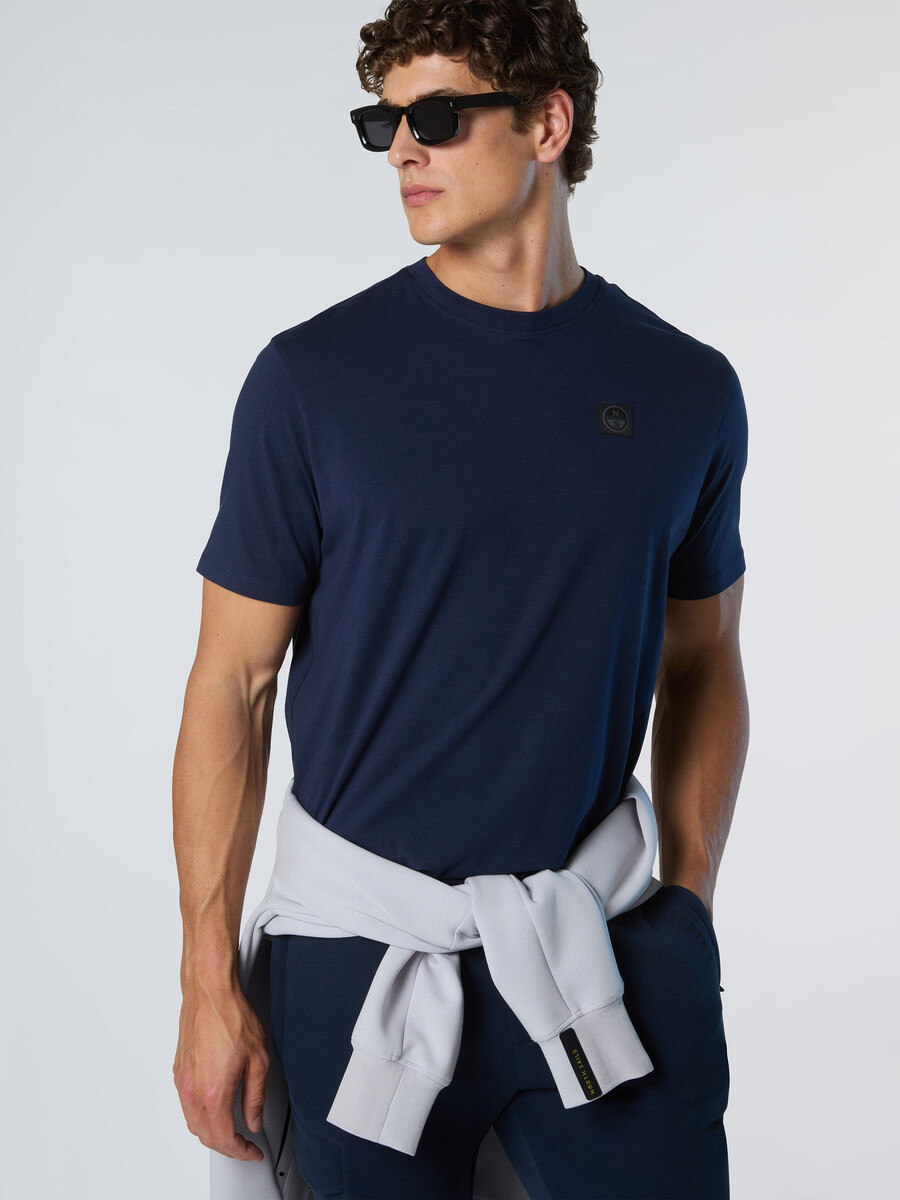 camiseta de jersey elástico