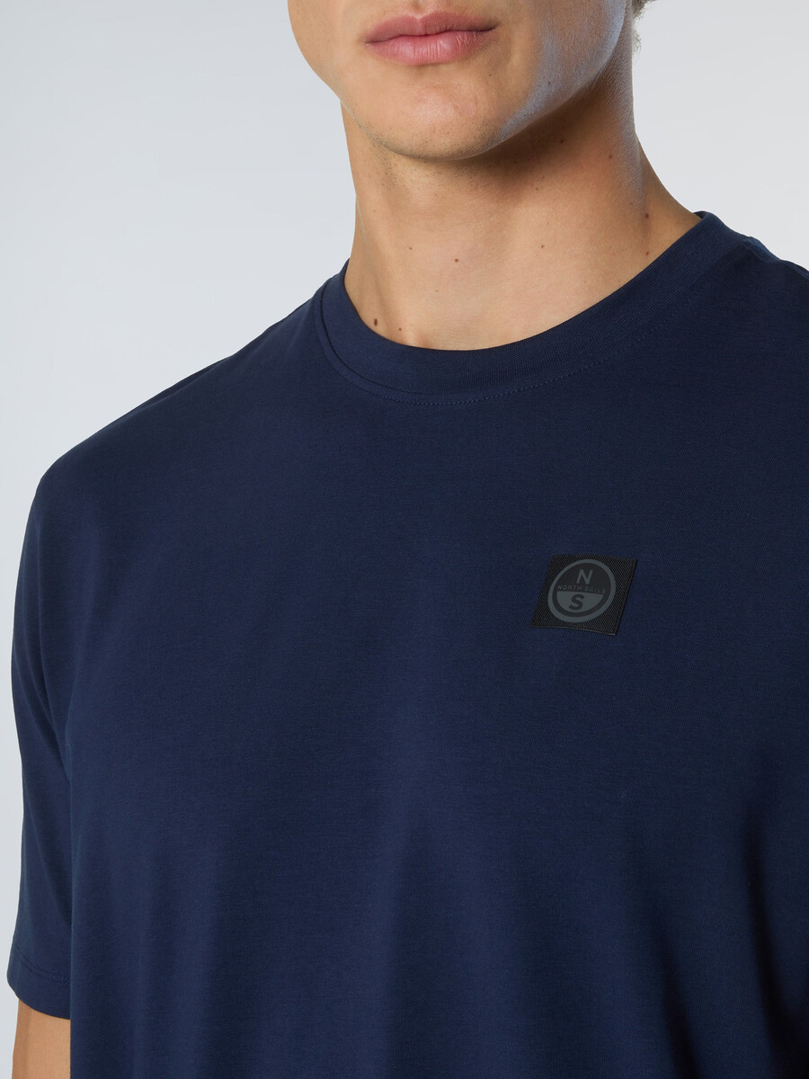 camiseta de jersey elástico
