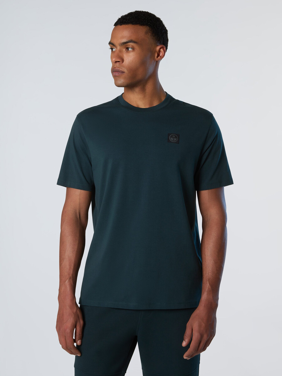 camiseta de jersey elástico
