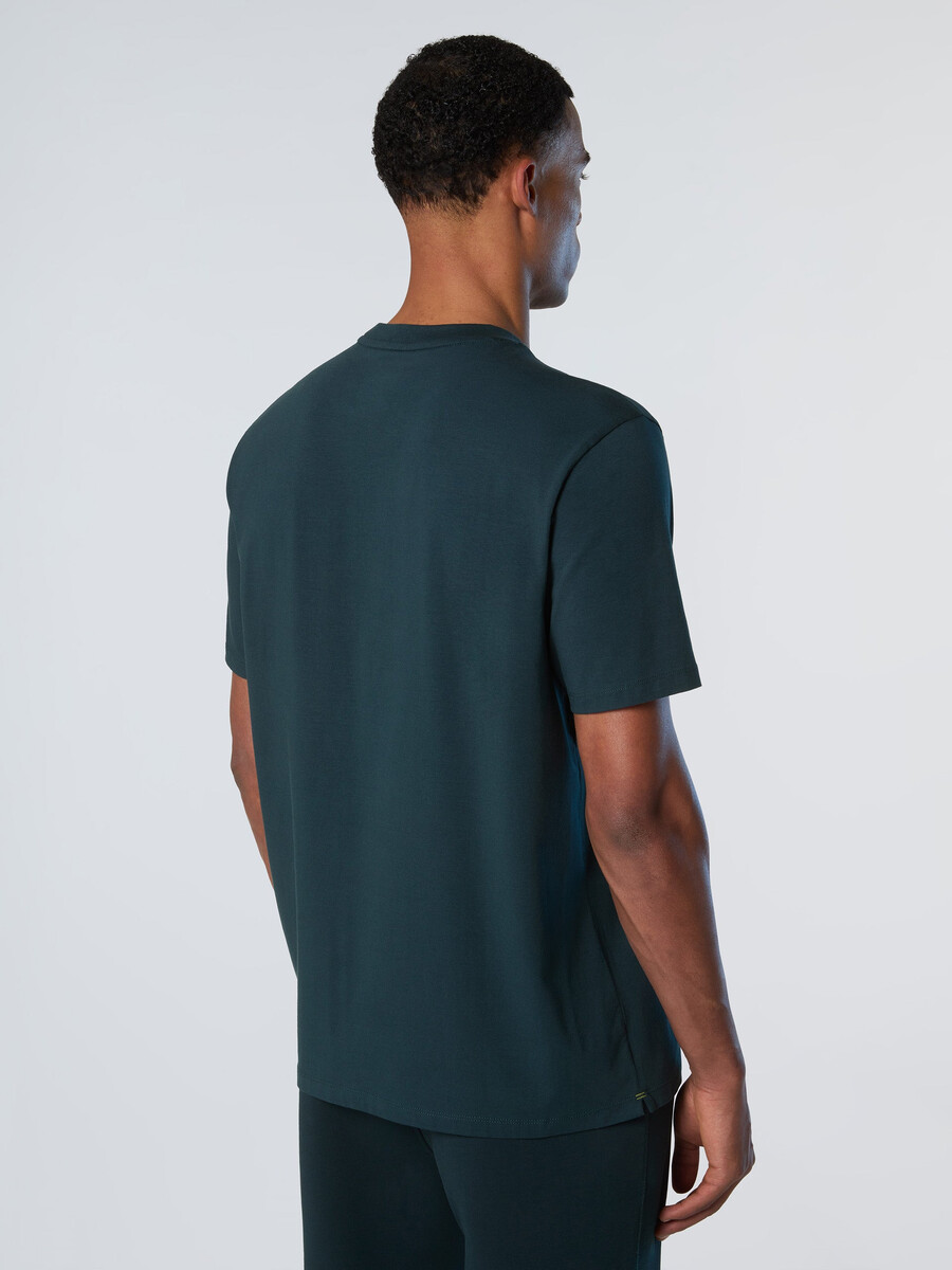camiseta de jersey elástico