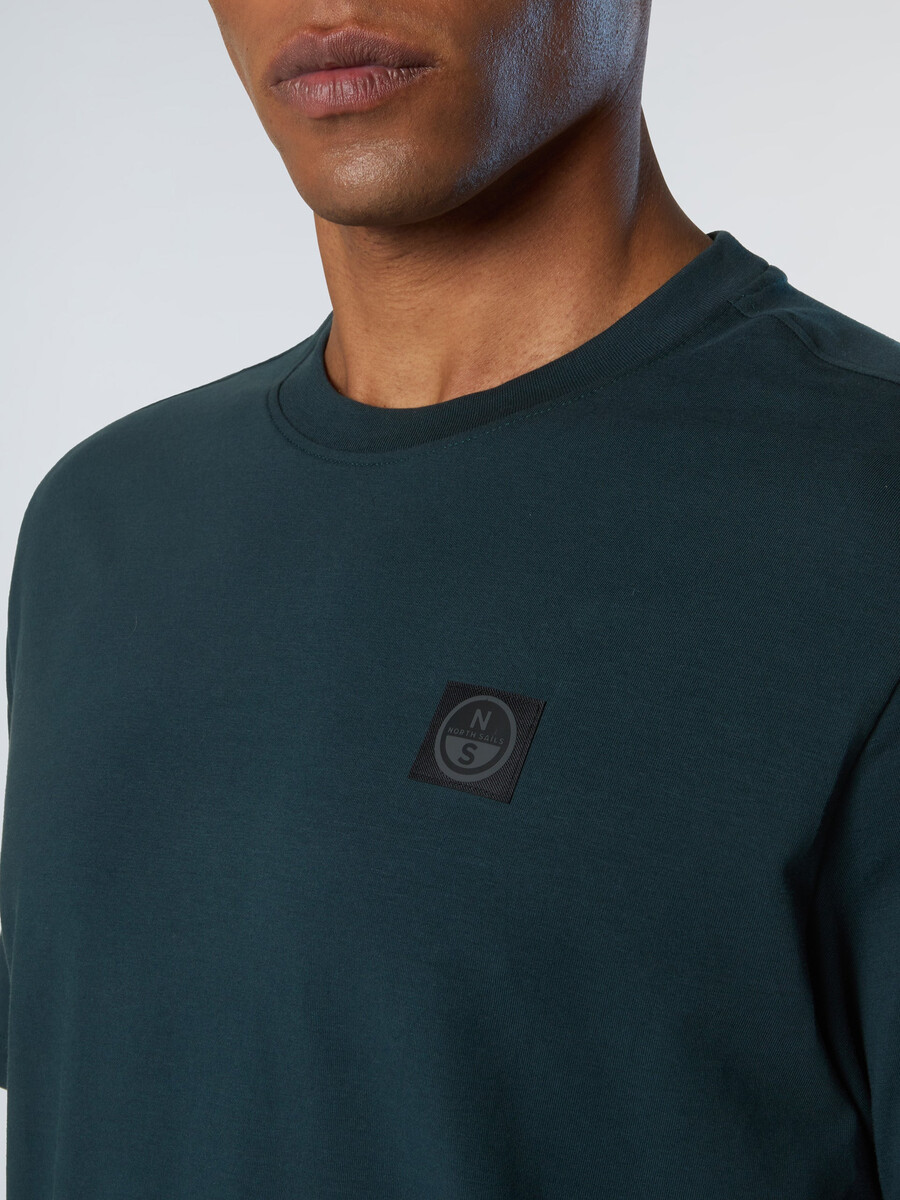 camiseta de jersey elástico