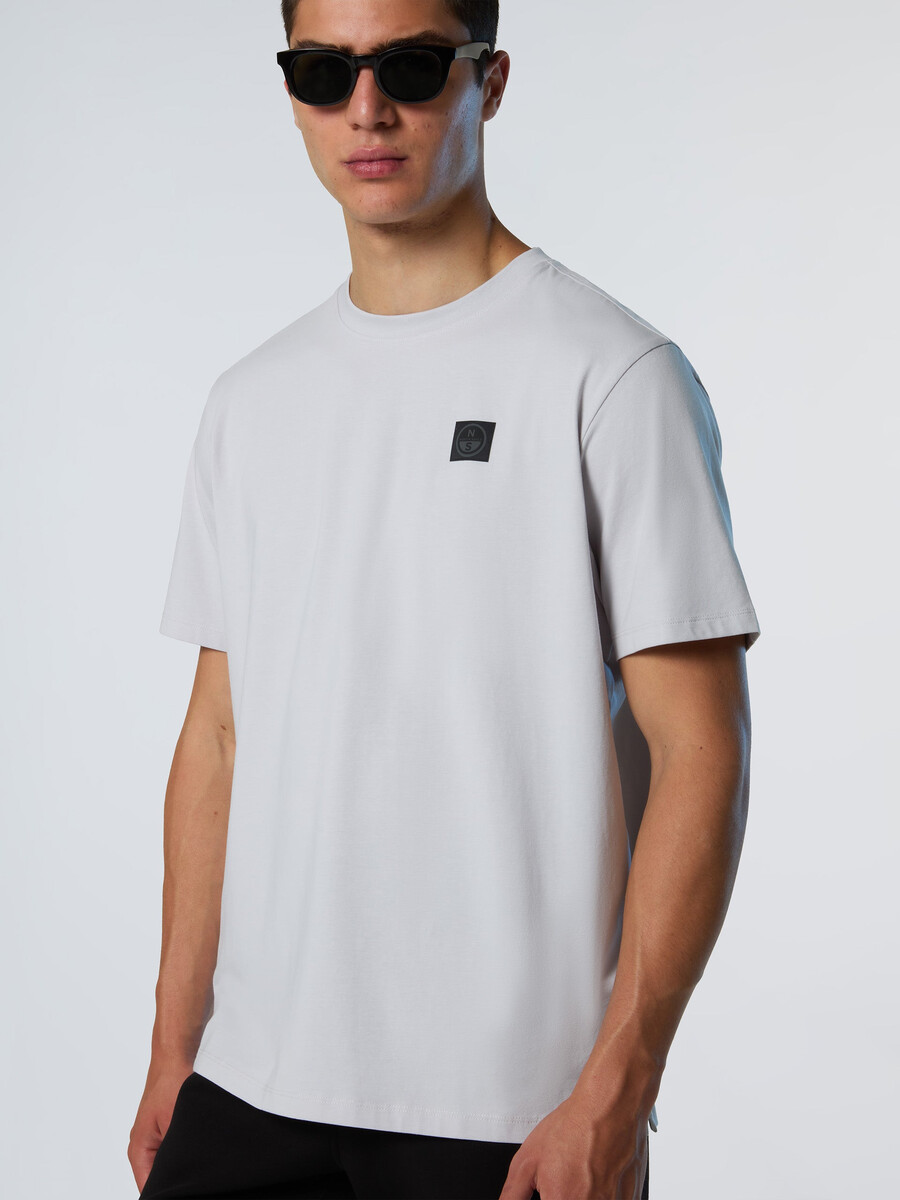 camiseta de jersey elástico