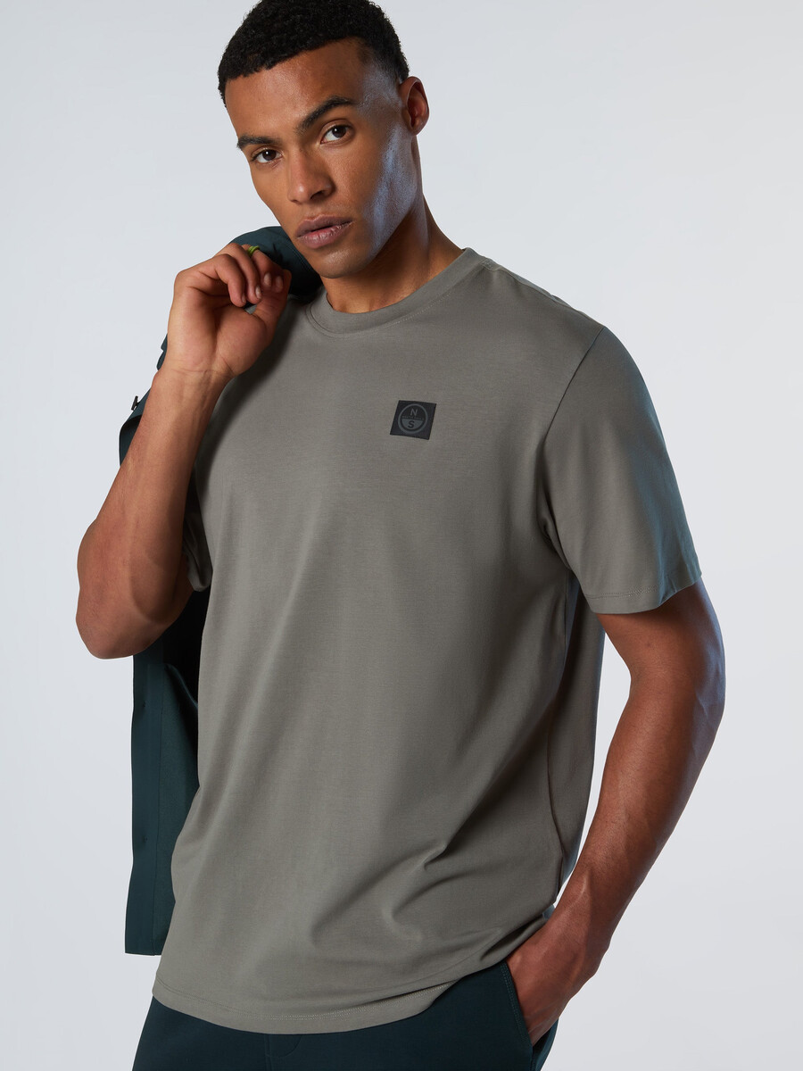 camiseta de jersey elástico