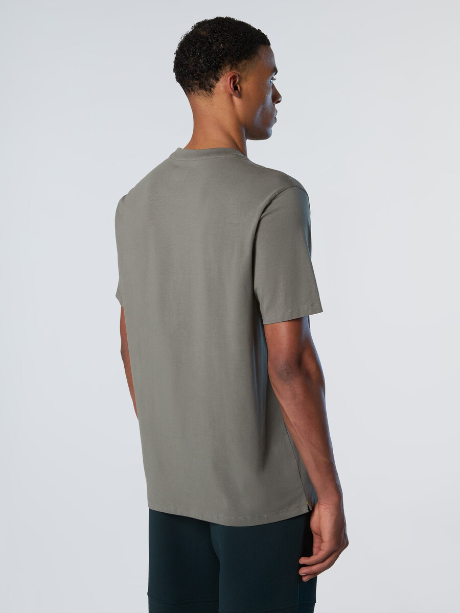 camiseta de jersey elástico